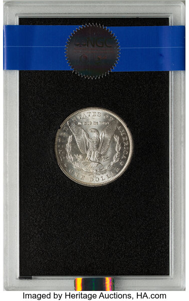 image for: 1883-CC GSA Hoard, Hard package $1  NGC MS64