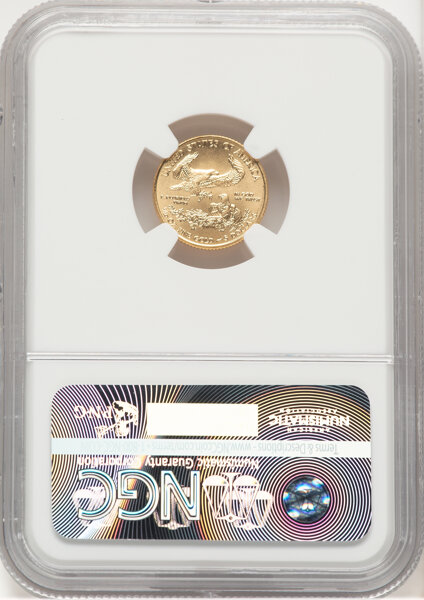 image for: 2016 $5 Tenth-Ounce Gold Eagle, 30th Anniversary, Early Releases, MS70 NGC. Hand-signed, Angela M. Buchanan....