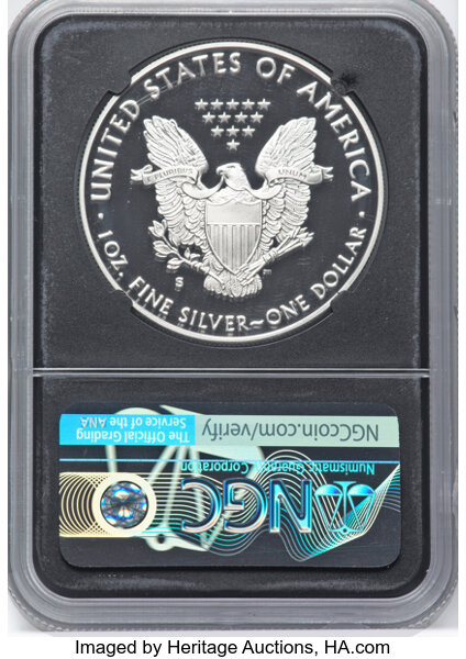 image for: 2019-S $1 Silver Eagle, Early Releases PR70 Ultra Cameo NGC....