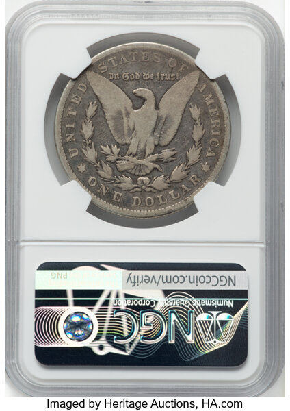 image for: 1901 $1 Doubled Die Reverse, Feathers, VAM-3, Good 4 NGC. A Top 100 Variety....