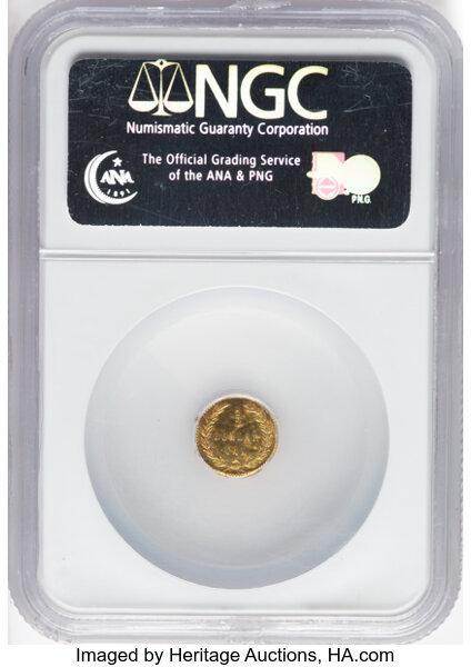 image for: 1875 50C Indian Octagonal 50 Cents, BG-934, R.4, MS64 NGC. NGC Census: (2/0).  ...