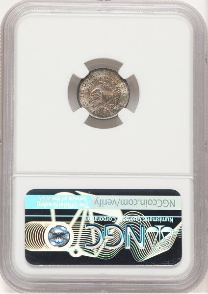 image for: 1830 H10C V-6, LM-8, R.1, MS63 NGC. CAC. NGC Census: (80/168). CAC Population: (23/47). Mintage 1,200,000....
