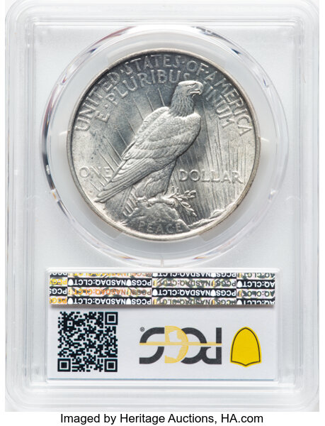 image for: 1922-D $1  PCGS MS63