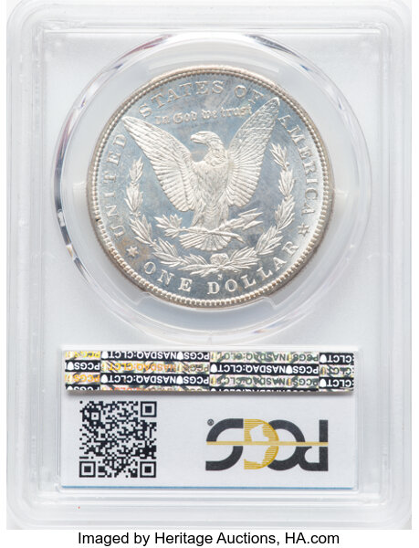 image for: 1880-S $1  PCGS MS66+ PL