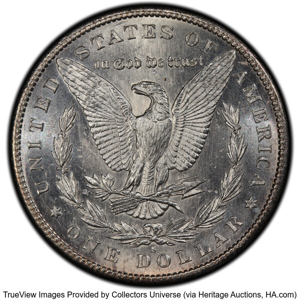 image for: 1894-S $1  PCGS MS62