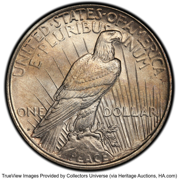 image for: 1922-D $1  PCGS MS62