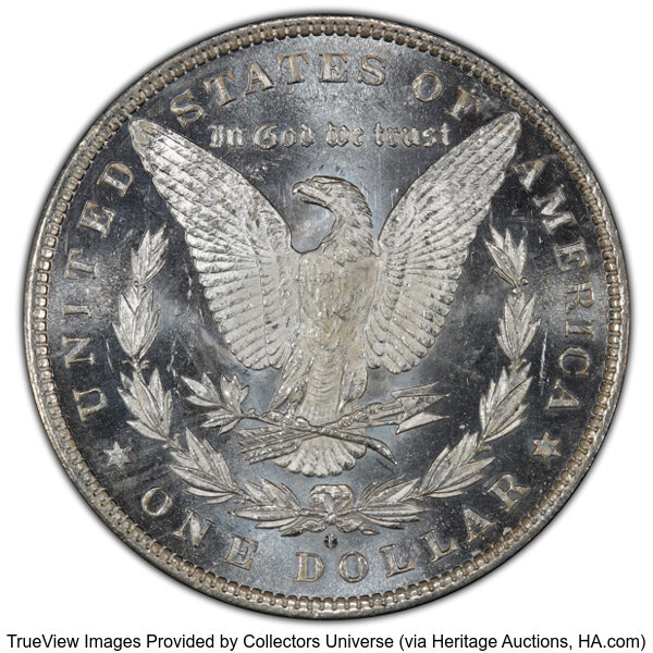 image for: 1881-O $1  PCGS MS64+ DMPL CAC