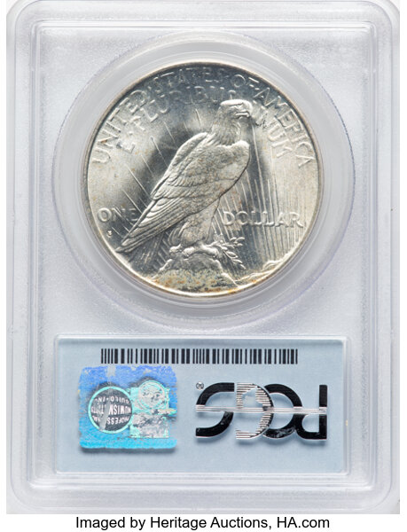 image for: 1935-S $1  PCGS MS65