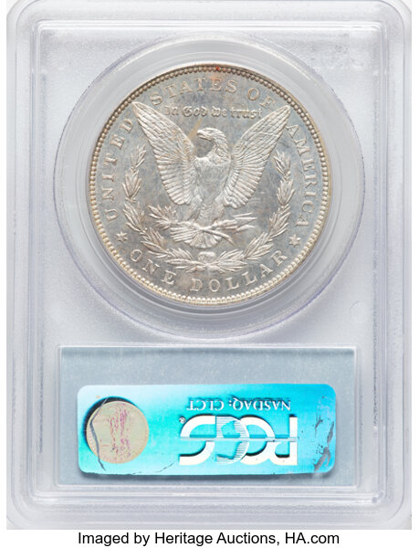 image for: 1887 $1  PCGS MS65 DMPL
