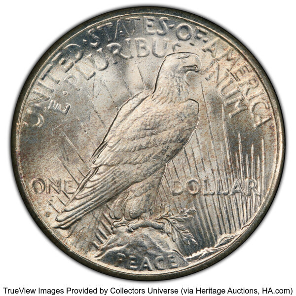 image for: 1923-S $1  PCGS MS65