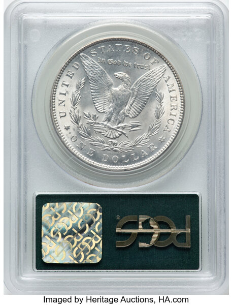 image for: 1899 $1  PCGS MS62