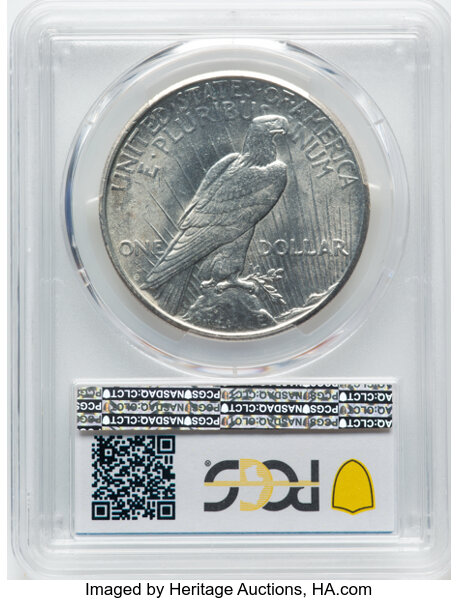 image for: 1923-S $1  PCGS MS63
