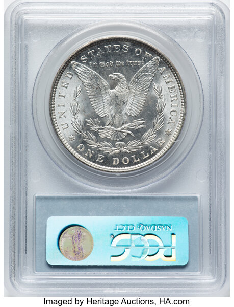 image for: 1887 $1  PCGS MS65