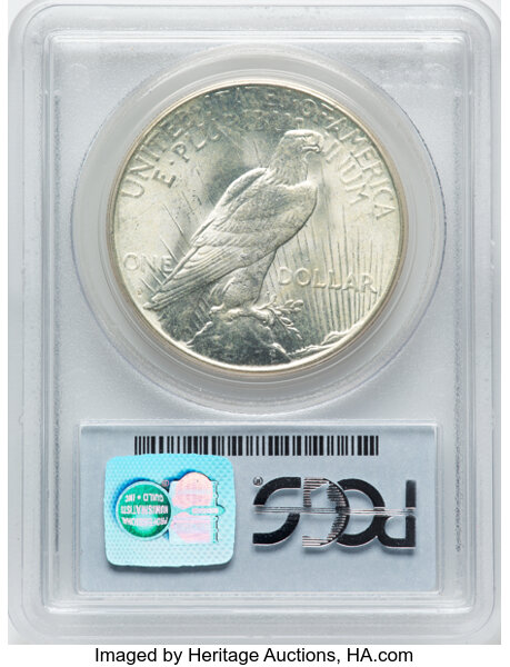 image for: 1923-S $1  PCGS MS64