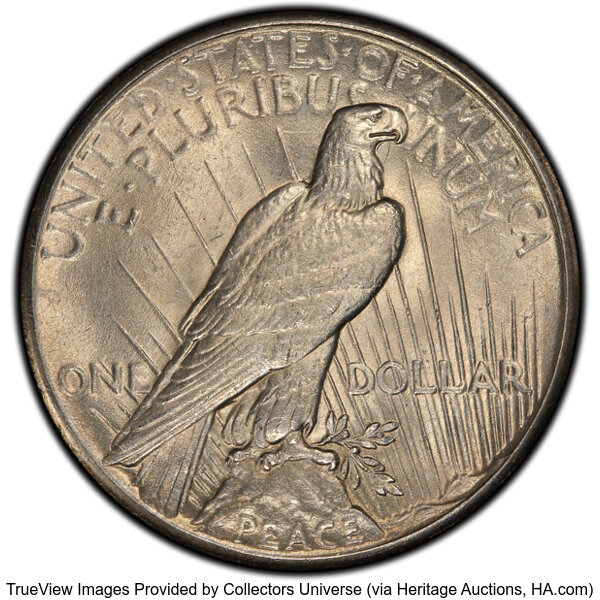 image for: 1926 $1  PCGS AU58