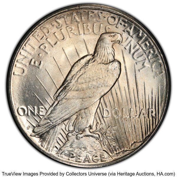 image for: 1924-S $1  PCGS MS64+ CAC