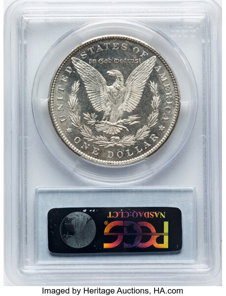 image for: 1889 $1  PCGS MS62 DMPL