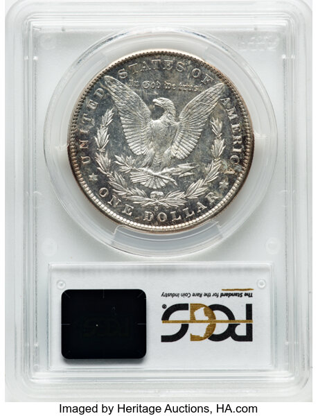image for: 1901-S $1 MS63 Prooflike PCGS. CAC. PCGS Population: (11/19). CAC Population: (2/4). Mintage 2,284,000....
