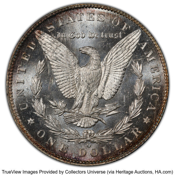 image for: 1887-O $1  PCGS MS64 PL