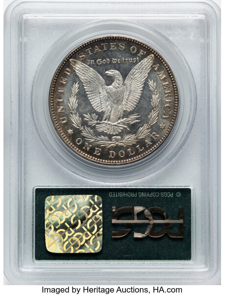 image for: 1882 $1  PCGS MS64 DMPL CAC