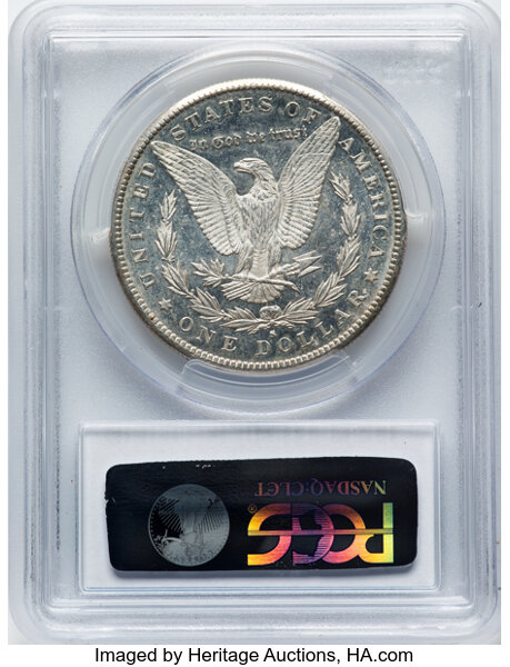 image for: 1889-S $1  PCGS MS62 DMPL