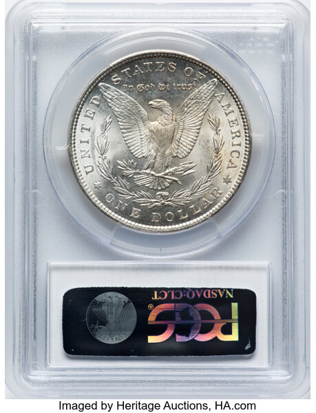 image for: 1898 $1  PCGS MS66