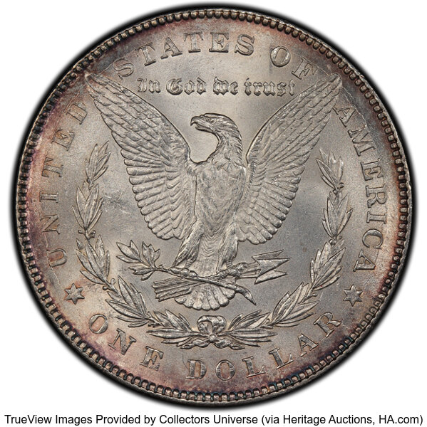 image for: 1878 7TF Reverse of 1878, Tripled Star, VAM-141  $1  PCGS MS63