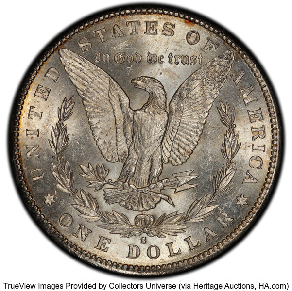 image for: 1883-S $1  PCGS AU58
