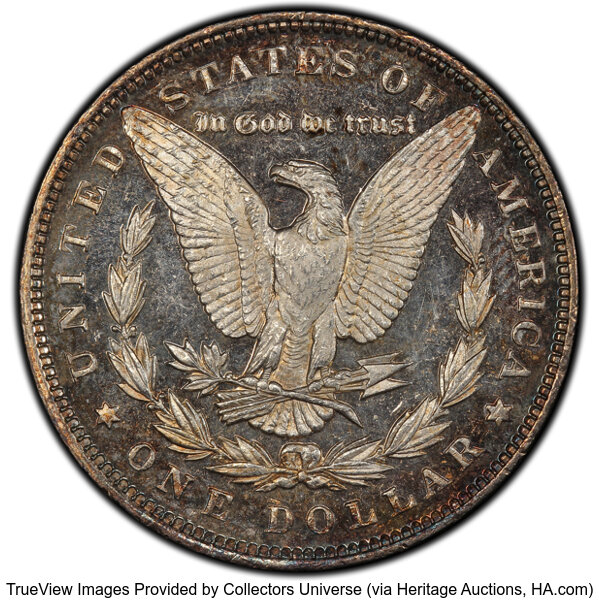 image for: 1892 $1 MS62 Deep Mirror Prooflike PCGS. PCGS Population: (13/48)....