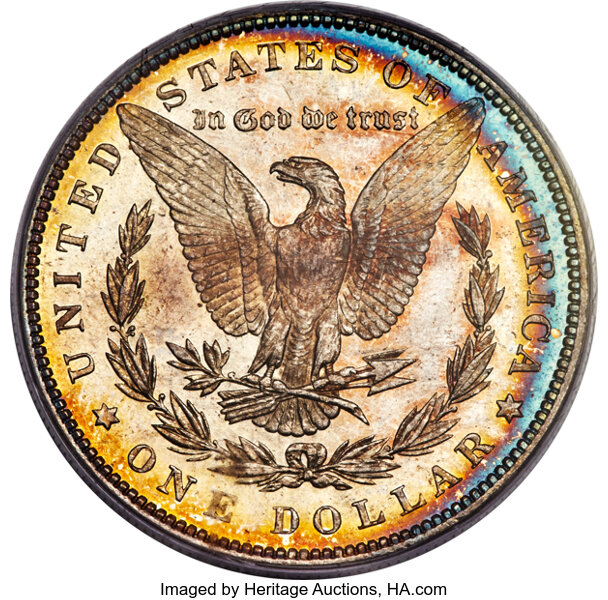 image for: 1881 $1  PCGS MS65 DMPL