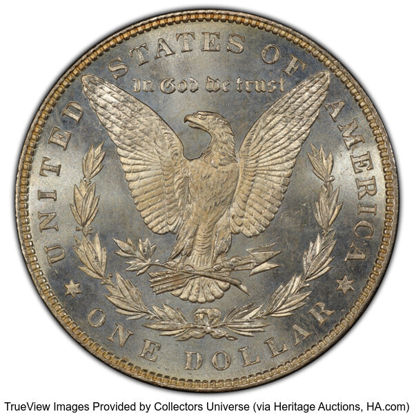 image for: 1886 $1  PCGS MS67+ PL CAC
