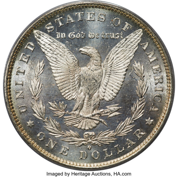 image for: 1884-O $1  PCGS MS66 DMPL
