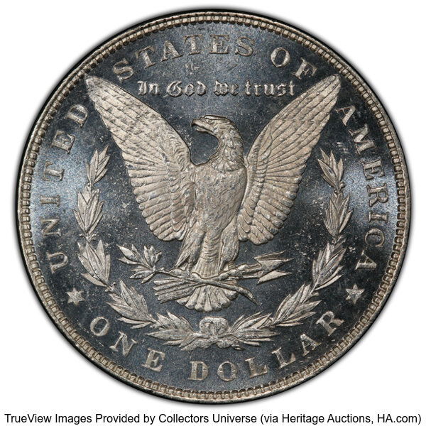 image for: 1885 $1  PCGS MS66+ DMPL CAC