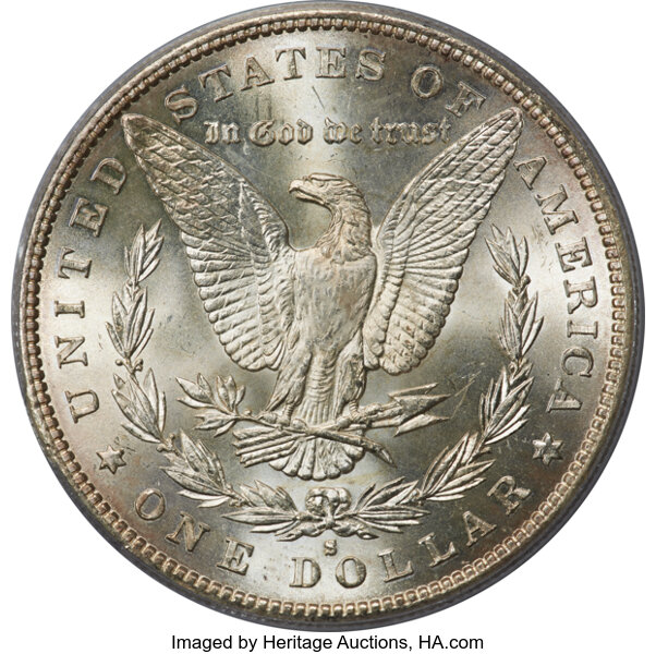 image for: 1889-S $1  PCGS MS66