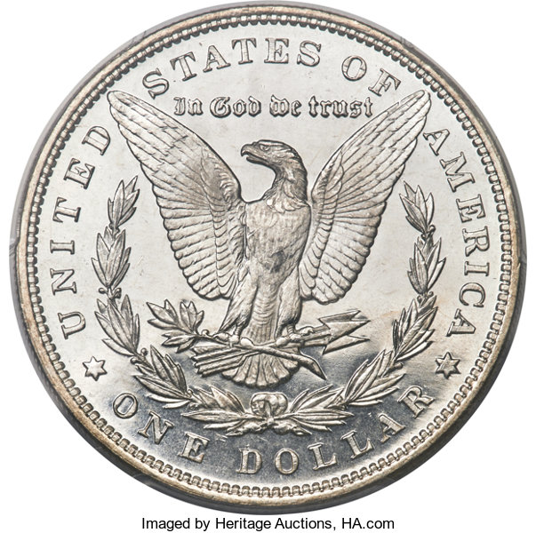 image for: 1892 $1  PCGS MS65 PL