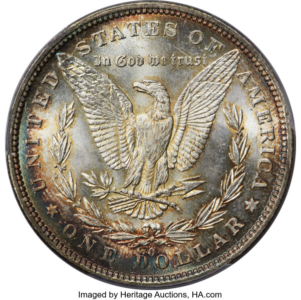 image for: 1879-O $1  PCGS MS65+