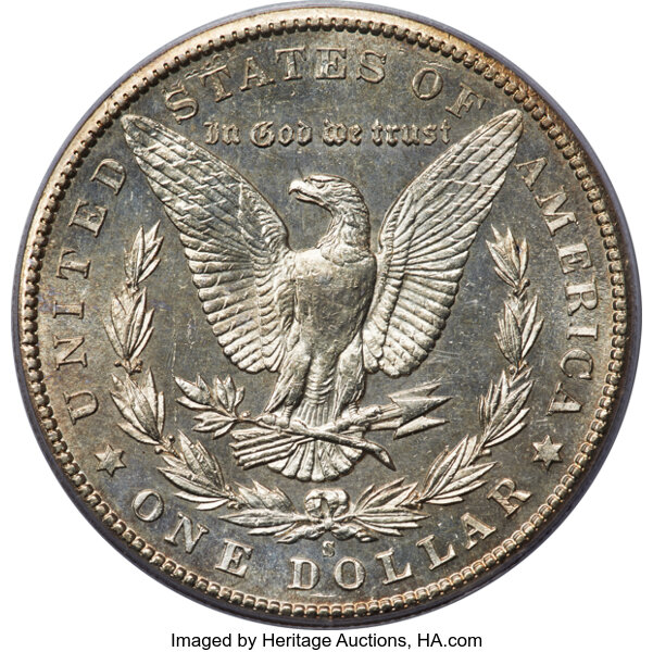 image for: 1902-S $1  PCGS MS63 PL CAC