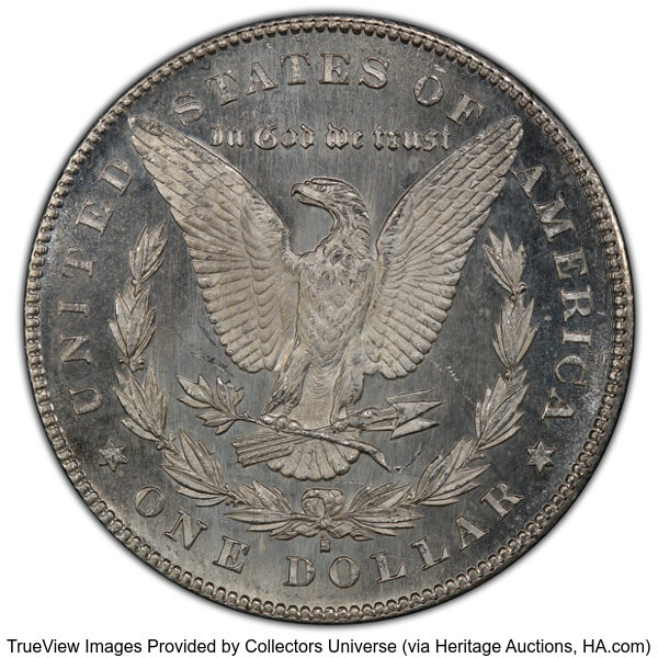 image for: 1878-S $1  PCGS MS66+ PL CAC