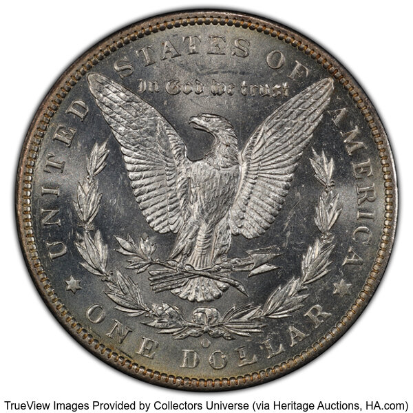 image for: 1897-O $1  PCGS MS63 PL
