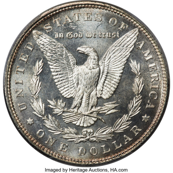 image for: 1897 $1  PCGS MS66+ PL CAC