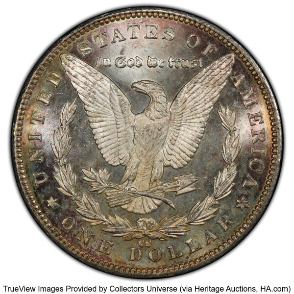 image for: 1892-CC $1  PCGS MS64 PL