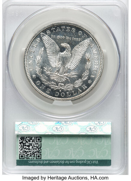 image for: 1887-S $1  CACG MS64 CAC
