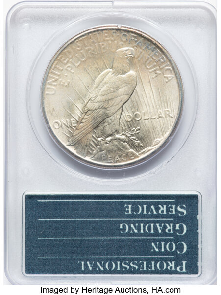 image for: 1925 $1  PCGS MS65