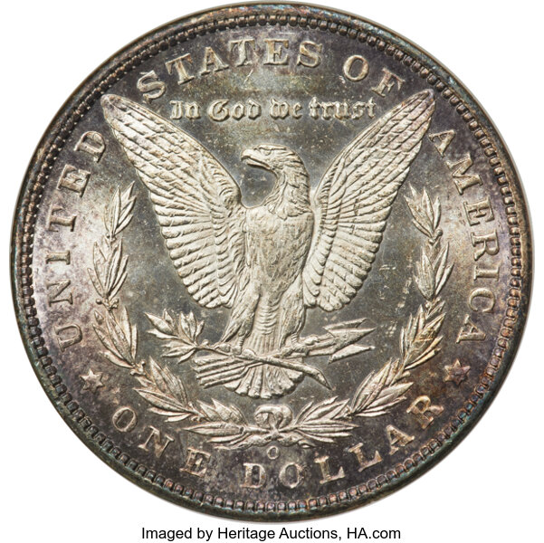image for: 1893-O $1 MS61 Prooflike NGC. The 1893-O Morgan dollar comes from a mintage of only 300,000 coins and is challenging in hig...