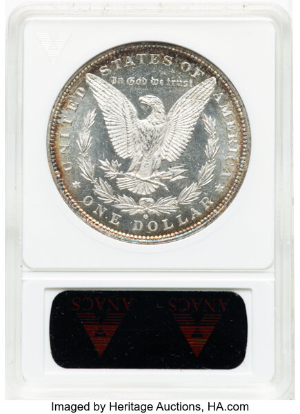image for: 1884-O $1  ANACS MS65 DMPL