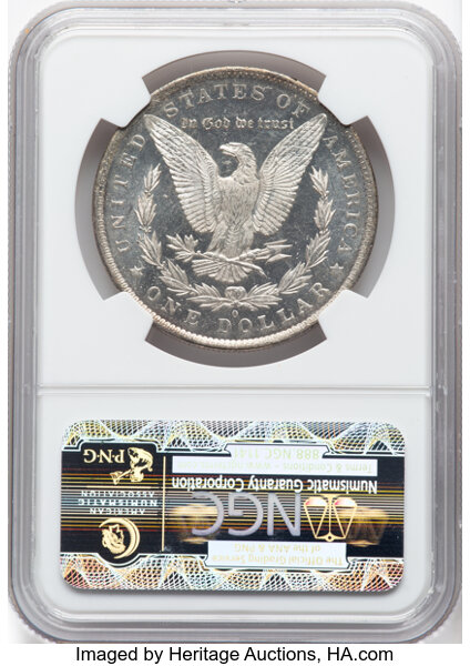 image for: 1883-O $1  NGC MS65+ DMPL