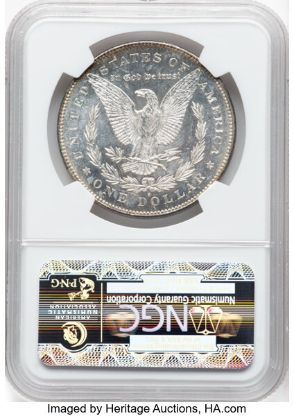 image for: 1879-S $1 Reverse of 1878 MS62 Prooflike NGC. A Top 100 Variety. NGC Census: (43/46). CDN: $1,600 Whsle. Bid for NGC/PCGS M...