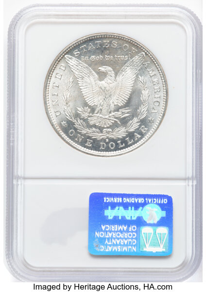 image for: 1879-S $1  NGC MS65