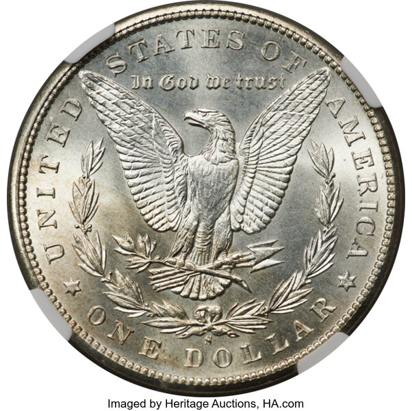 image for: 1898-S $1  NGC MS66