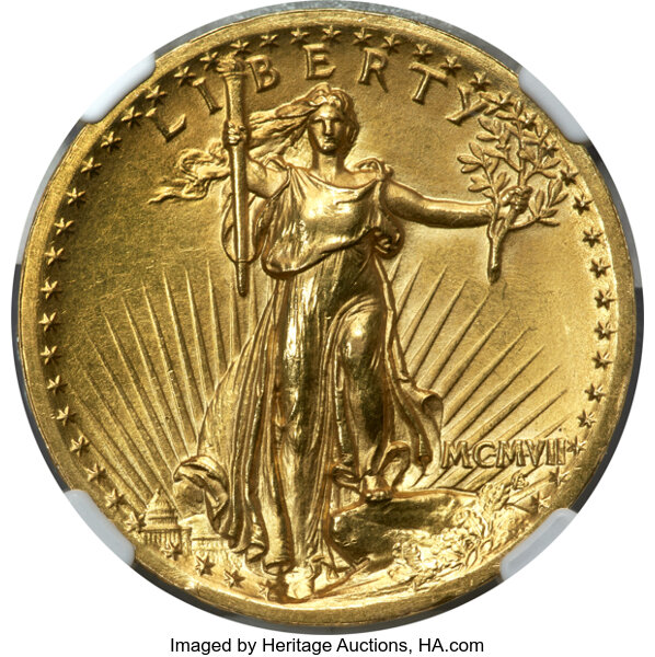 image for: 1907 $20 High Relief PR61 NGC....